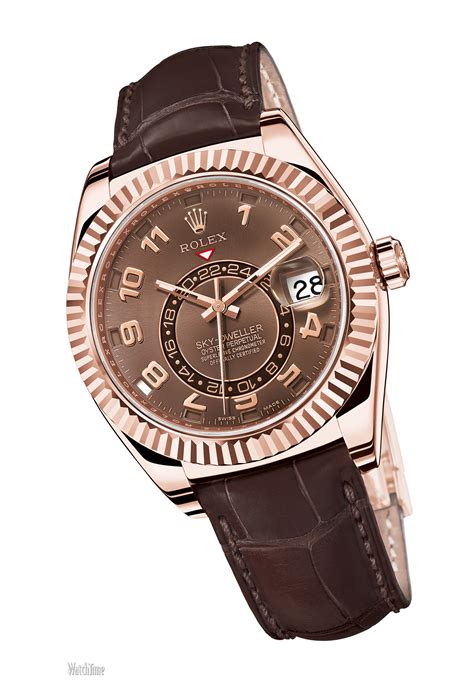 Rolex rose gold sky dweller